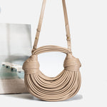 Load image into Gallery viewer, Satchel Hand-woven Crossbody Noodle Bag
