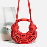 Load image into Gallery viewer, Satchel Hand-woven Crossbody Noodle Bag
