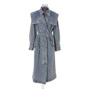 Denim Dynasty Trench Coat