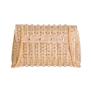Sparky Gold Rhinestones Clutch Purses