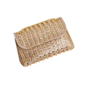 Sparky Gold Rhinestones Clutch Purses