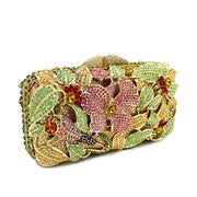 Leafs Rhinestone Luxury Purse