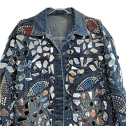 Shattered Glam Denim Jacket