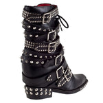 Load image into Gallery viewer, Studs Spike Rivet Combat Punk Boot
