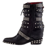 Load image into Gallery viewer, Studs Spike Rivet Combat Punk Boot
