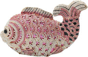 Fish Rhinestone Evening Purse