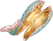Fish Rhinestone Evening Purse