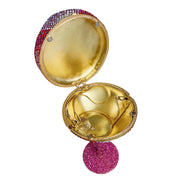 Cocktail Goblet Rhinestone Clutch Martini Party Bag