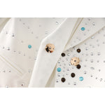 Load image into Gallery viewer, White Peak Bead Jacket 1502
