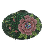 Load image into Gallery viewer, Starry Flower Rhinestone Purse
