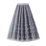 Load image into Gallery viewer, Multilayer Ruffles Tulle Skirt
