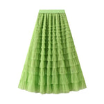 Load image into Gallery viewer, Multilayer Ruffles Tulle Skirt
