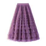 Load image into Gallery viewer, Multilayer Ruffles Tulle Skirt
