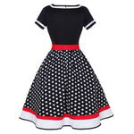 Load image into Gallery viewer, 1940 Vintage Inspired Flare Dress
