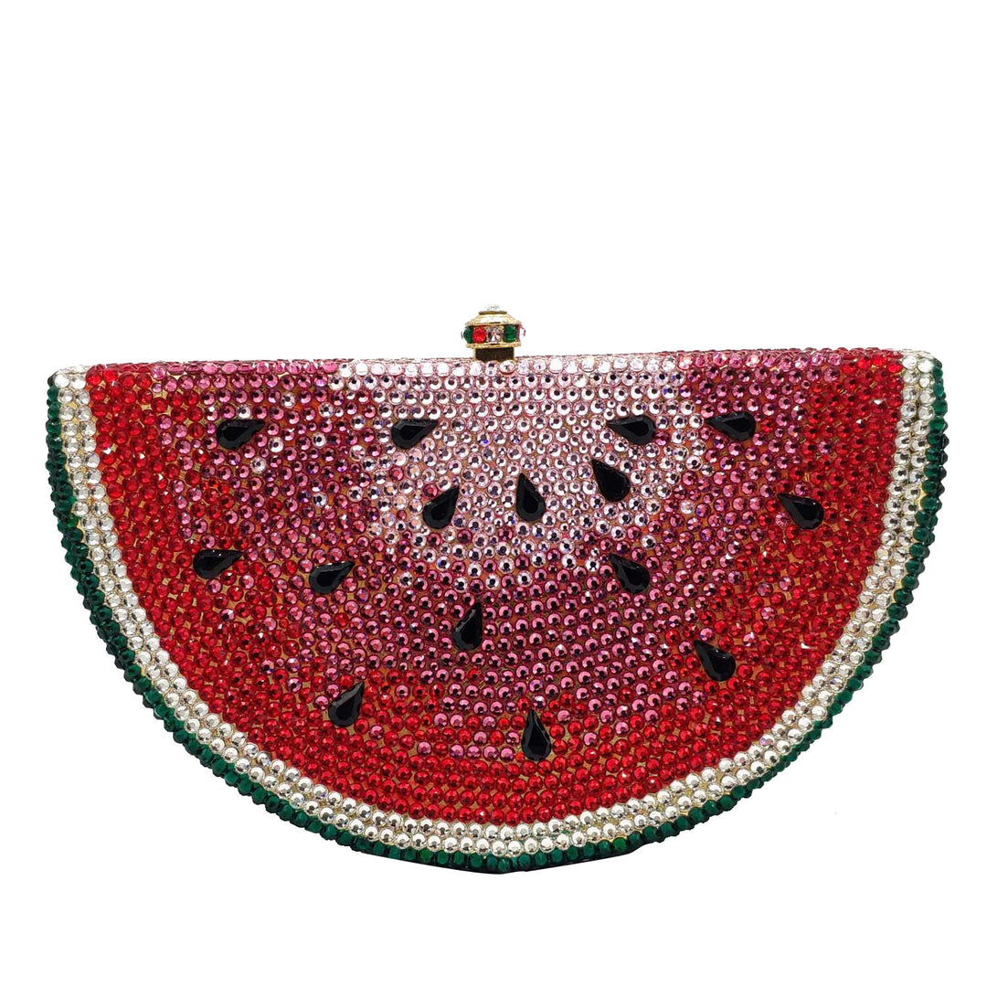 Red Watermelon Rhinestone Bag