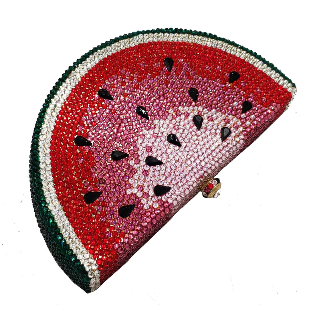 Red Watermelon Rhinestone Bag