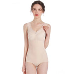 Load image into Gallery viewer, White Tummy Control Bodysuit
